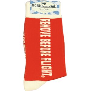 SOCKS – Remove Before Flight