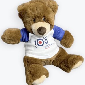 STUFFED PLUSH – RCAF 100th Bear