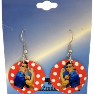 EARRINGS – Rosie the Riveter